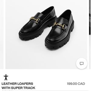 38 EU/ 7.5 US brown oxford loafers